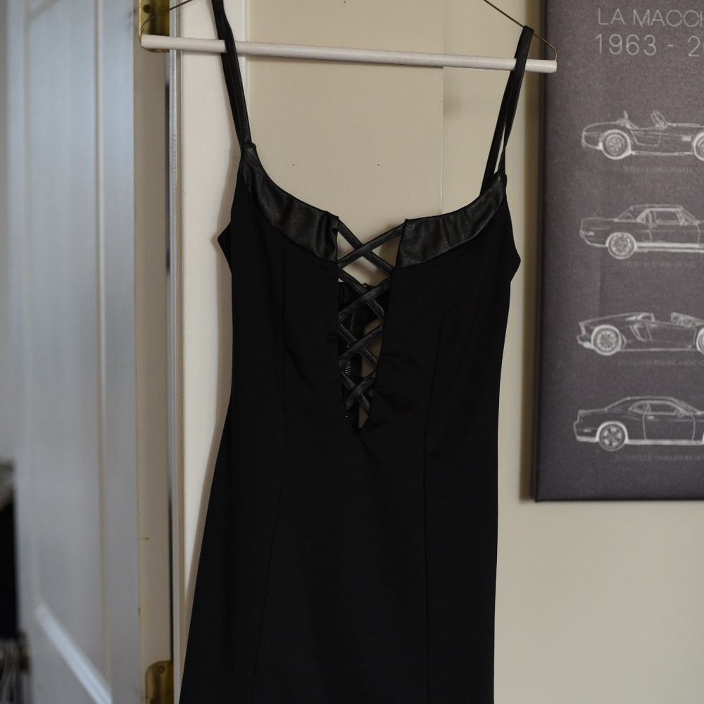 Frederick's Sexy Black Dress